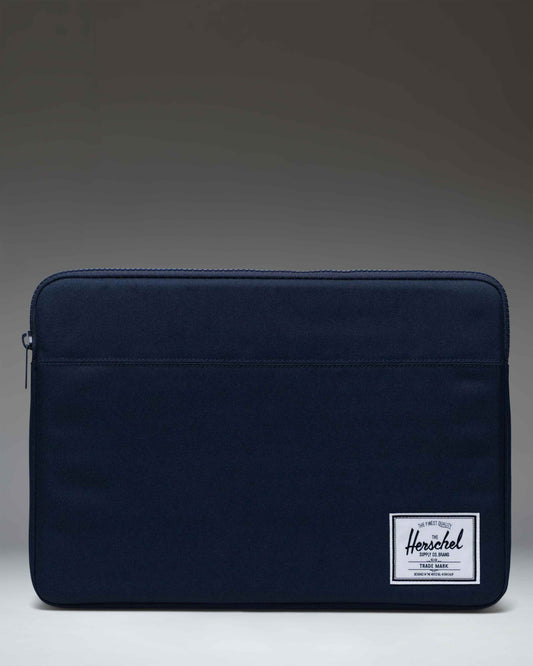 Herschel Supply Co. Anchor 15-16 Inch laptop sleeve in Navy blue.