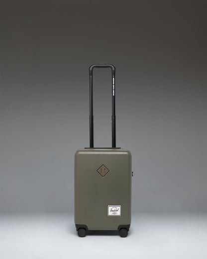 Herschel Heritage Hardshell Carry On Luggage in Ivy Green.