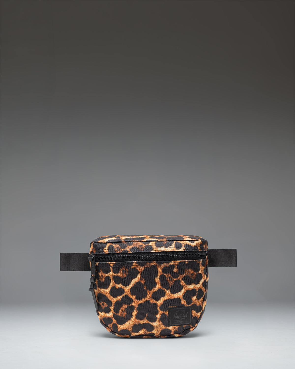 Herschel Supply Co. Settlement Hip Pack in Digi Leopard Light Large, a compact waist bag with a zippered main compartment.