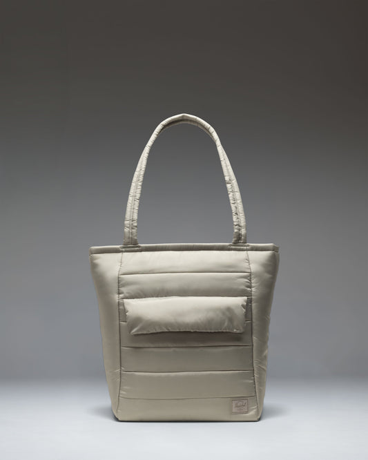 Herschel Retreat Tote bag in Abbey Stone beige.