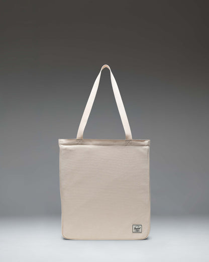Herschel Supply Co. Inga Tote in Natural, featuring a clean canvas design with top handles and a subtle brand logo on the front.