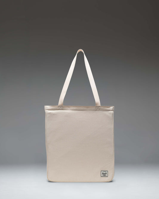 Herschel Supply Co. Inga Tote in Natural, featuring a clean canvas design with top handles and a subtle brand logo on the front.