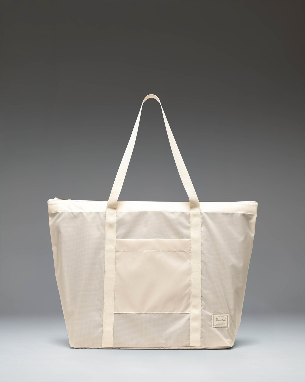 Herschel Supply Co Portland Packable Tote in Moonbeam Tonal, front view.