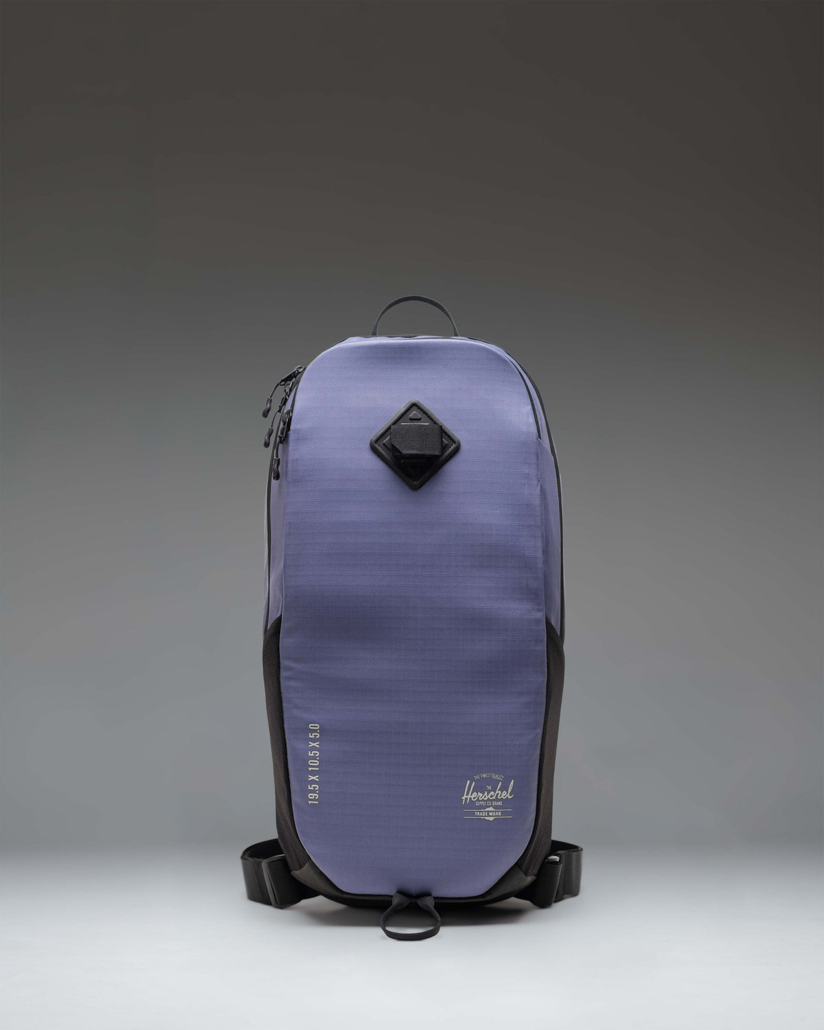 Herschel Supply Co. All Season Backpack 17 L in Heron/Black, featuring a dual-tone design with a top haul handle and adjustable shoulder straps.