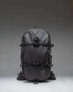 Herschel Supply Co All Season Backpack 29L in black, featuring a classic design with front pocket and shoulder straps.