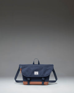 Navy/Saddle brown