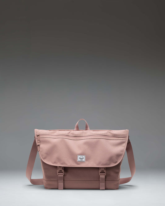 Herschel Supply Co. Cove Messenger bag in Ash Rose.