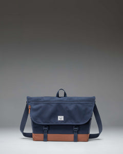 Navy/Saddle brown
