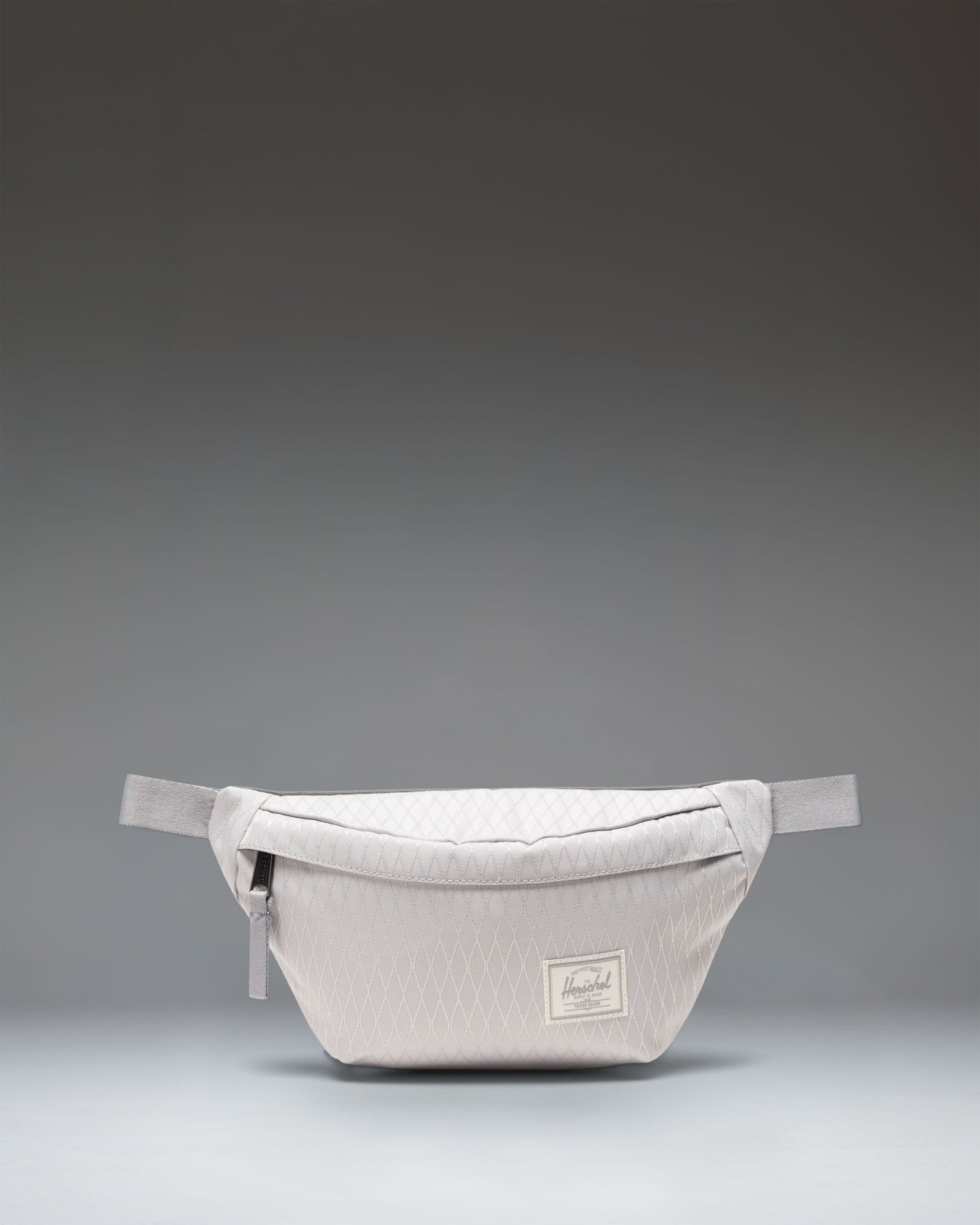 Herschel Supply Co. Classic Hip Pack in Vapor Diamond and Charcoal Gray.