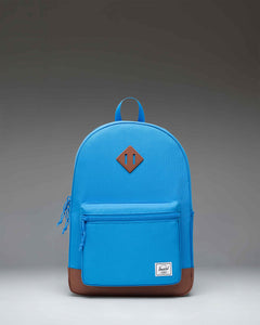 French Blue/Saddle Brown