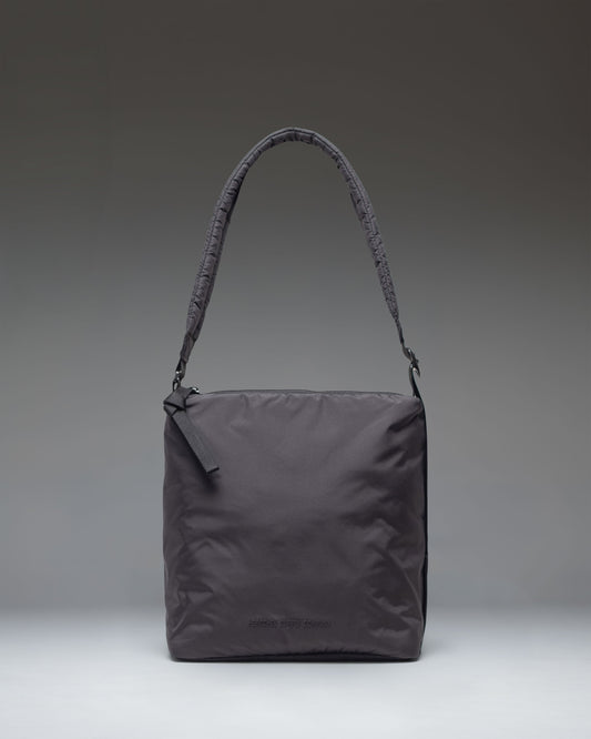 Herschel Supply Co Cloudform Small Tote in black, showing the clean front design and dual top carrying handles.