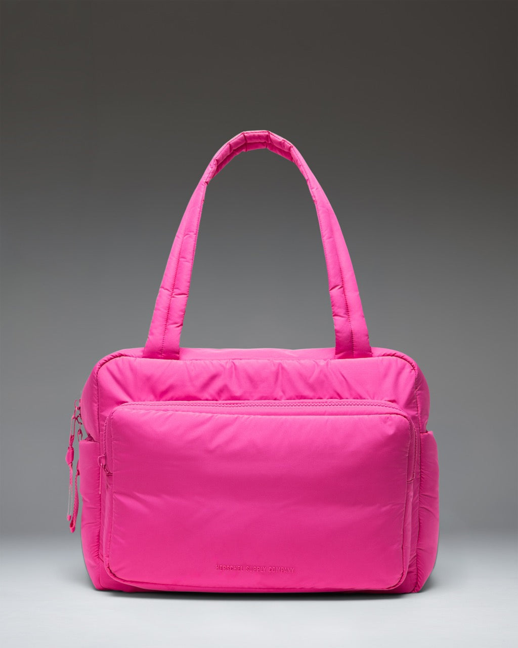 Product shot of the Herschel Supply Co. Cloudform Duffle bag in Rose Violet.