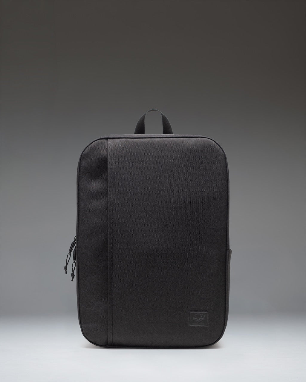 Front view of the Herschel Supply Co. Wesbrook Backpack in Black Tonal.