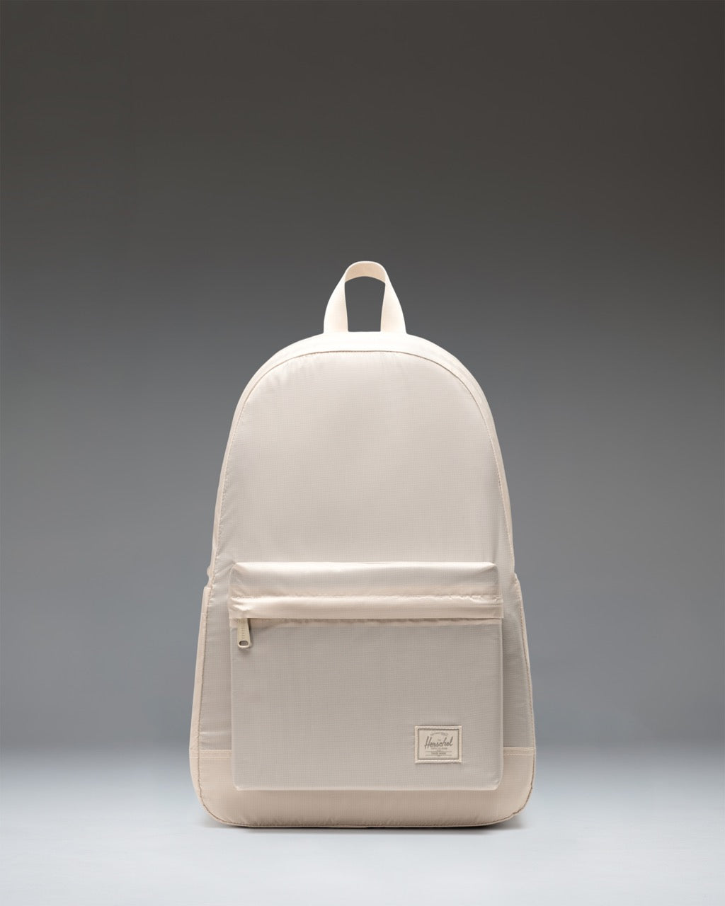 Herschel Supply Co. Rome Packable Backpack in Moonbeam Tonal, front view.