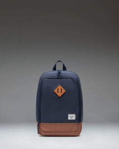Navy/Saddle brown
