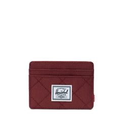 Oxblood Red Quilted