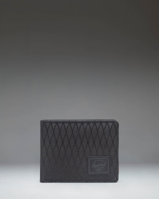 Herschel Supply Co. Roy Wallet in Black Diamond/Black.