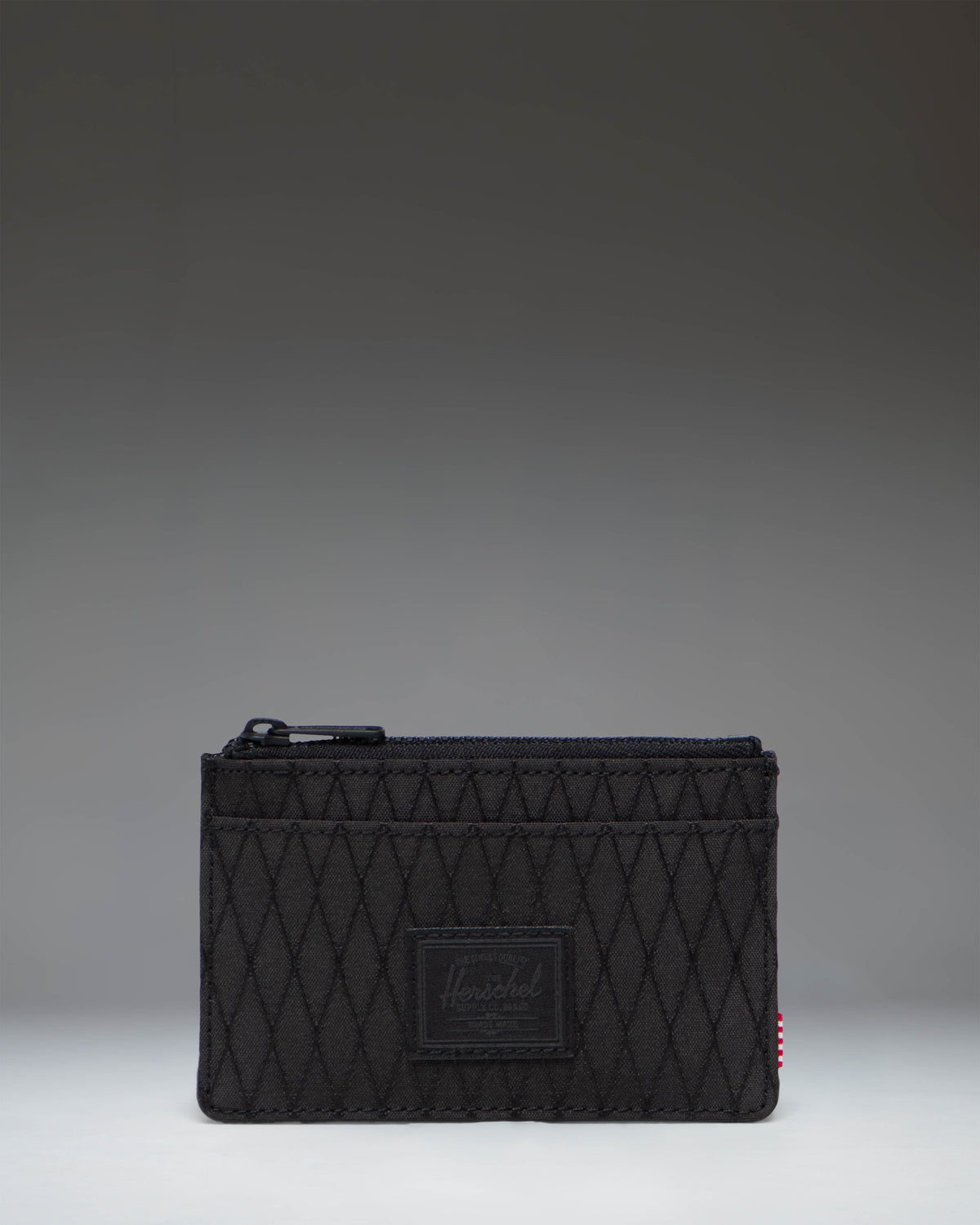 Herschel Supply Co. Oscar Cardholder in Black Diamond/Black.