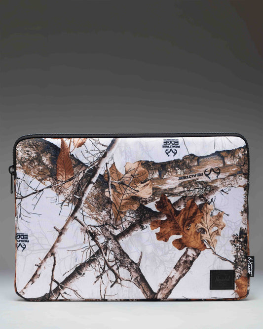 Herschel Supply Co. Realtree Anchor 15-16 Inch Sleeve in Realtree Edge Camo White/Black laptop case.