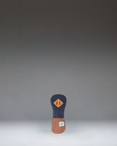 Navy/Saddle brown