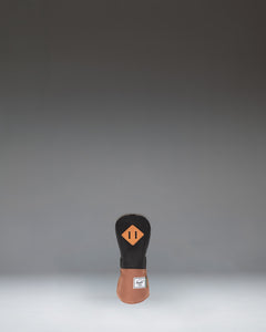 Black/Saddle Brown