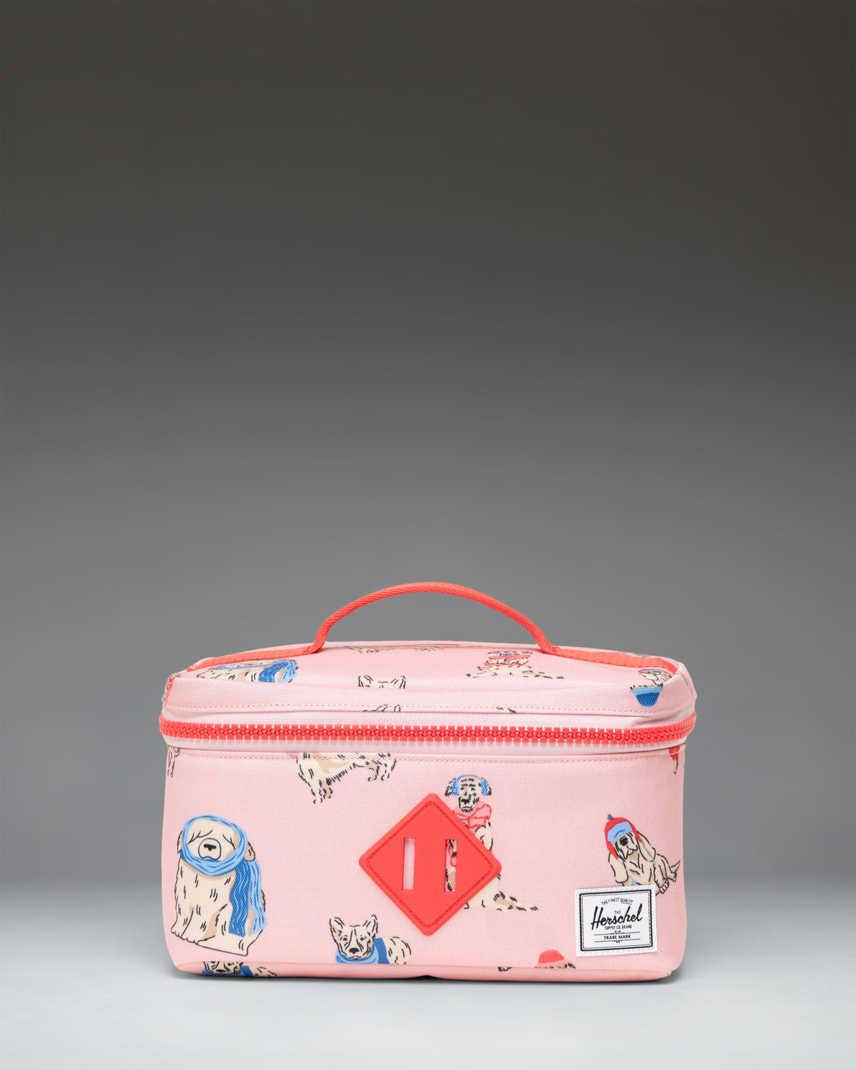 Herschel Supply Co. Little Herschel Heritage Lunch Box in the Fashion Dogs pattern.