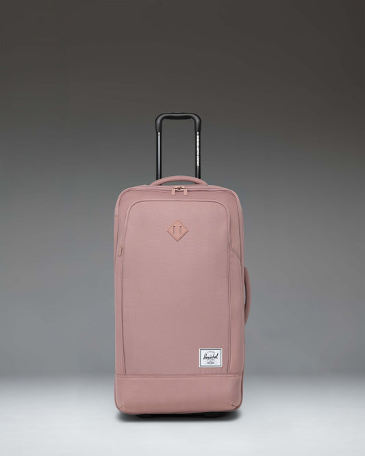 Herschel Heritage Softshell Medium Luggage in Ash Rose, front view.