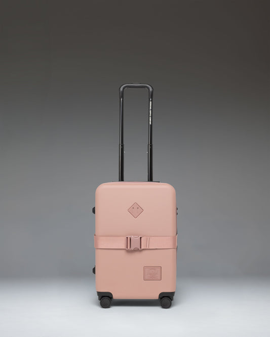 Herschel Heritage Hardshell Large Carry On Exp luggage in Ash Rose.