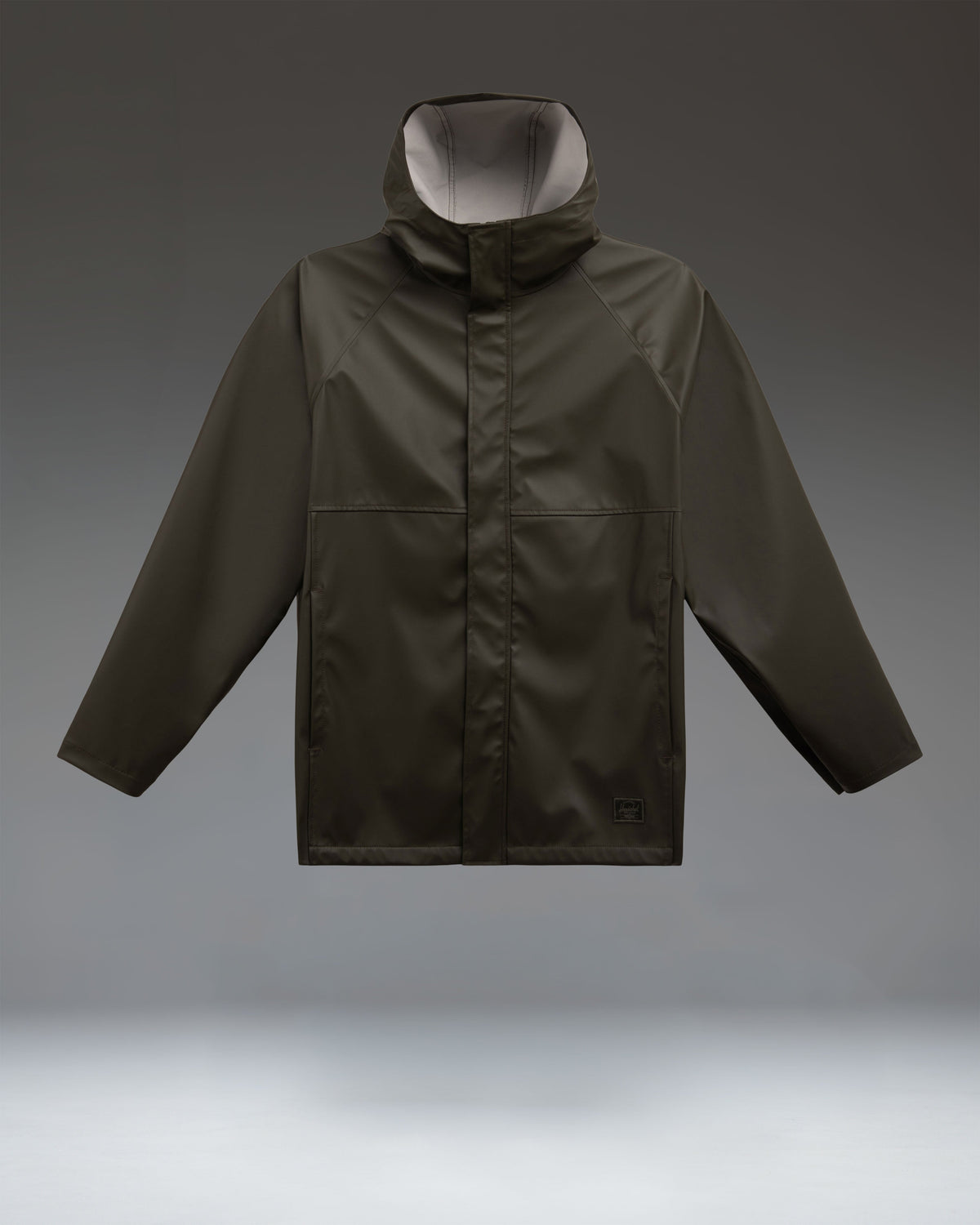 Herschel Supply Co. Men's Classic Rain Jacket in Rosin size guide chart.