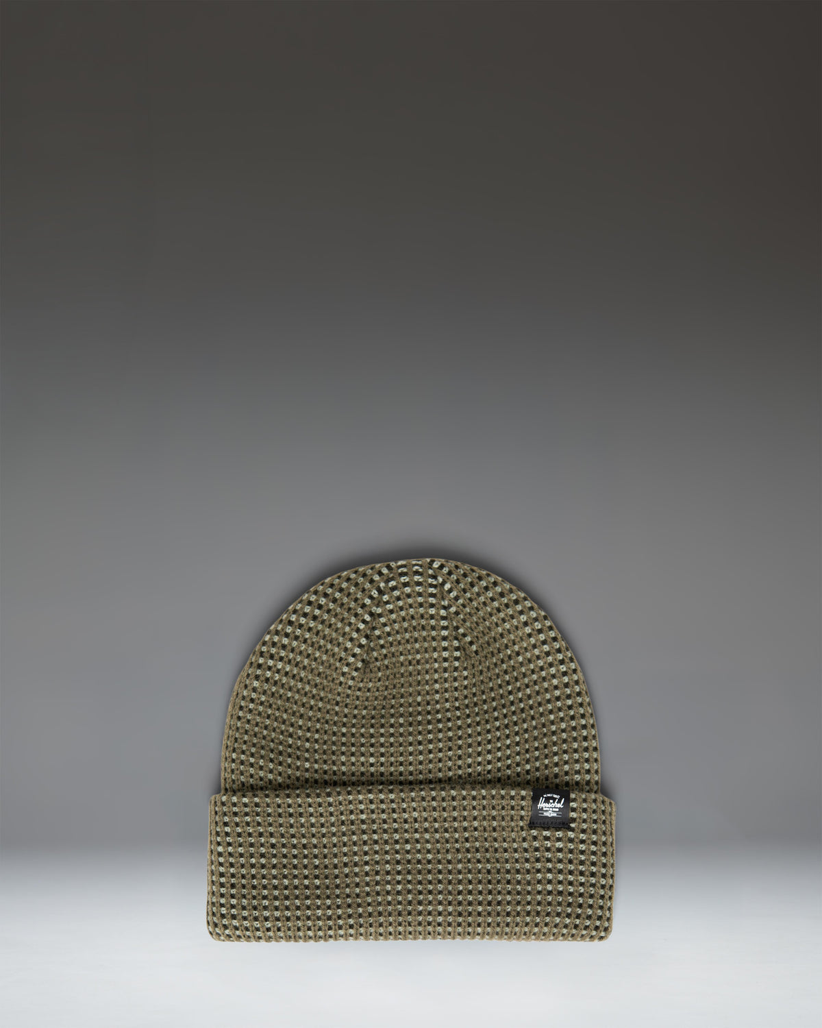 Herschel Supply Co. Rowan Plaited Beanie in Deep Lichen Plaited.