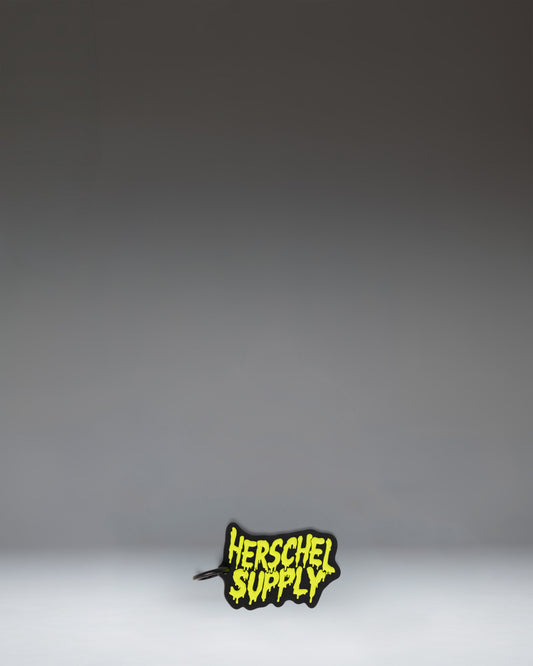 Herschel Supply Co. Black Slime Bag Charm from the Little Herschel collection.